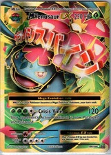 M Venusaur EX Full Art H 100/108 XY - Evolutions NM Pokémon Card