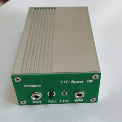 PIC QRP CW Transceiver Shortwave Radio Station HAM Radio 7.023MHz + Case