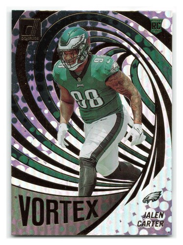 Jalen Carter 2023 Panini Revolution Vortex Rookie SP#VOR-22-EAGLES | eBay