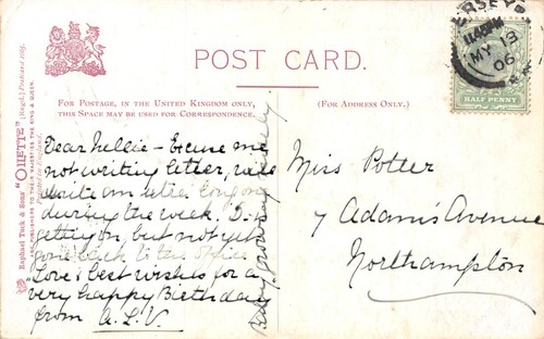 POSTKARTE JERSEY SZENEN ( 4 KARTEN ) TUCK SERIE 1665 - Bild 2 von 8