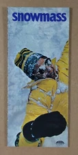 vintage Snowmass Ski Resort Brochure