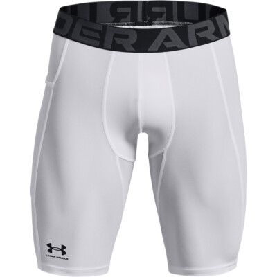 Under Armour UA HG Armour Lng Shorts-BLK WHITE