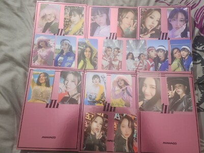 MAMAMOO 12th mini Album MIC ON (Main & 1Take Vers.) PCs  [Read Description]