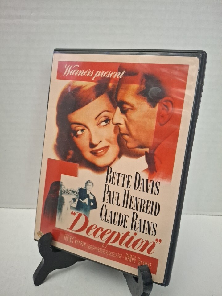 Deception (DVD, 1946) CLASSIC FILM, BETTE DAVIS RARE