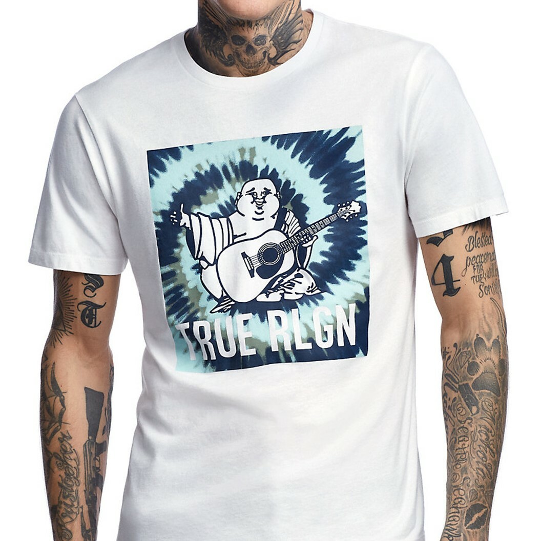 関税込み♪【TRUE RELIGION】GROOVY ロゴ★Tシャツ GROOVY PUFF PRINT LOGO TEE | True Religion