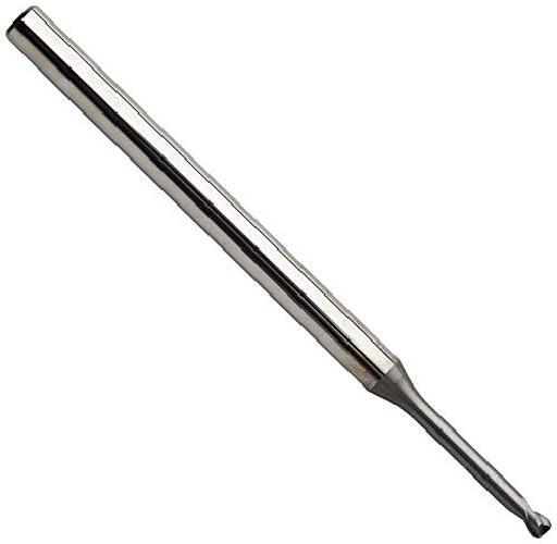 Karnasch 306212020005015 Vhm Microfresa con manico con radio angolare, coltelli