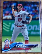 2018 Topps Series 2 #568 J.C. Ramirez    Los Angeles Angels MLB Baseball