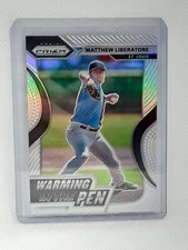 Matthew Liberatore 2020 Prizm Warming In The Pen SILVER - St. Louis Cardinals