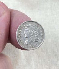 1832 CAPPED BUST HALF DIME 5c