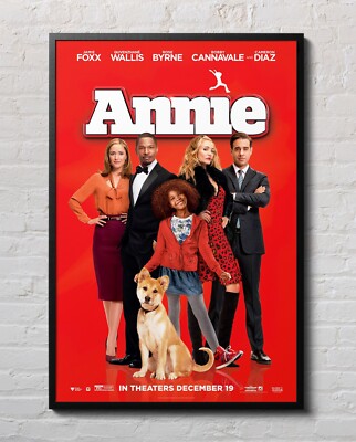 Annie 2014 Movie Poster 24''x36'' Glossy Unframed 14014