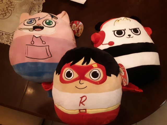 Ryans World Alpha Lexa Cat Squishmallow 14â Plush Pillow Kellytoy Stuffy for sale online | eBay