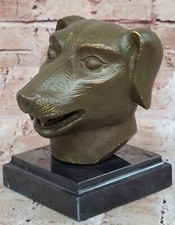 Fonte Bronze Sculpture Statue De Chinois Chien Zodiaque Animal pour Domestique