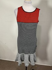 Metaphor Womems Black White Color Sleeveless Dress Size XL