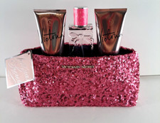 Victoria's Secret Victoria Bolsa de Regalo Lentejuelas con Loción Body Mist Lavado Nueva con Etiquetas Nueva
