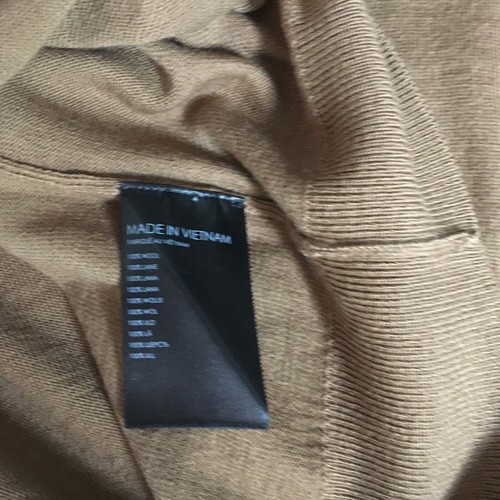 NWT Club Monaco Men's 100% Wool Lightweight Crew Chandails Pullover Camel Size M - Picture 8 of 9