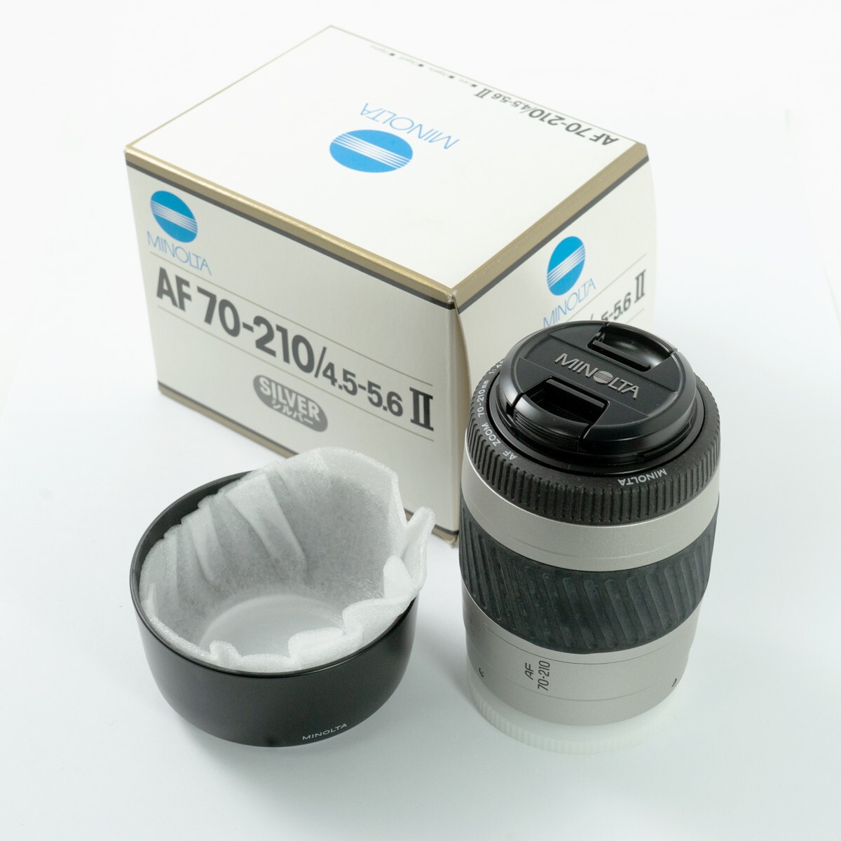 NEW]Minolta 70-210mm f4.5-5.6 II AF Zoom Silver For SONY A Mount 