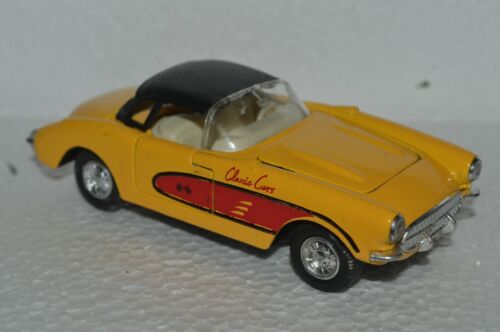 Vintage Welly 1957 Chevrolet Corvette No 9011 Pull Back 1:43 Very Good Condition