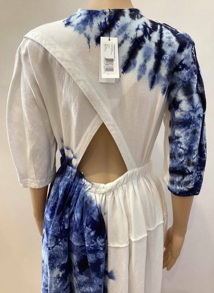 proenza schouler ruched tie-dye midi-dress Proenza Schouler Tie-dye jersey maxi dress Proenza Schouler