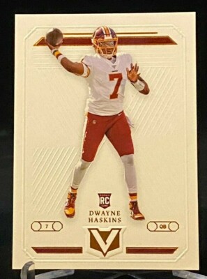 2019 Chronicles Vertex Rookie Card #V-2 Dwayne Haskins Washington Football
