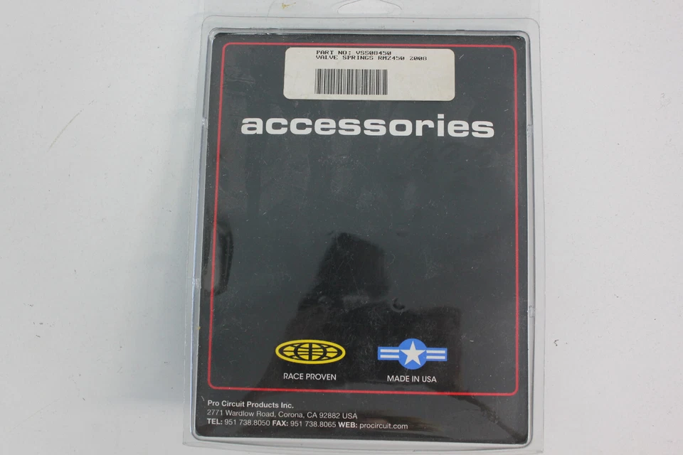 Muelles de válvula Pro Circuit 2008-2025 Suzuki RMZ450 Foto 2 de 3