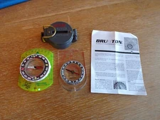 Lot of 3 Compasses For Hiking, Camping: Brunton, Coleman Lensatic, Suunto
