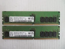 Hynix 32GB (2x16GB) 2Rx8 PC4-3200A ECC SERVER Memory RAM Kit HMA82GR7DJR8N-XN