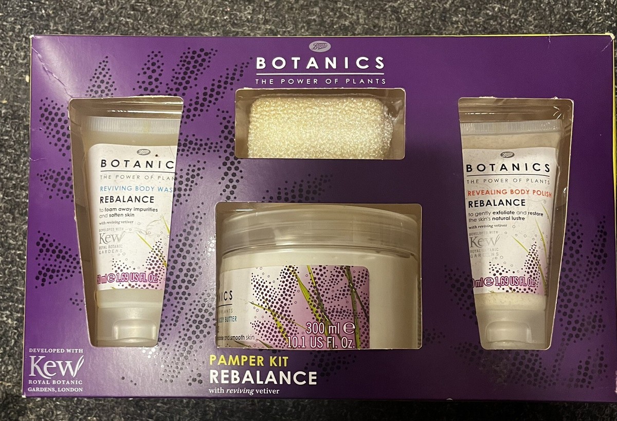 Boots Botanics Pamper Kit Rebalance Box Slightly Damaged
