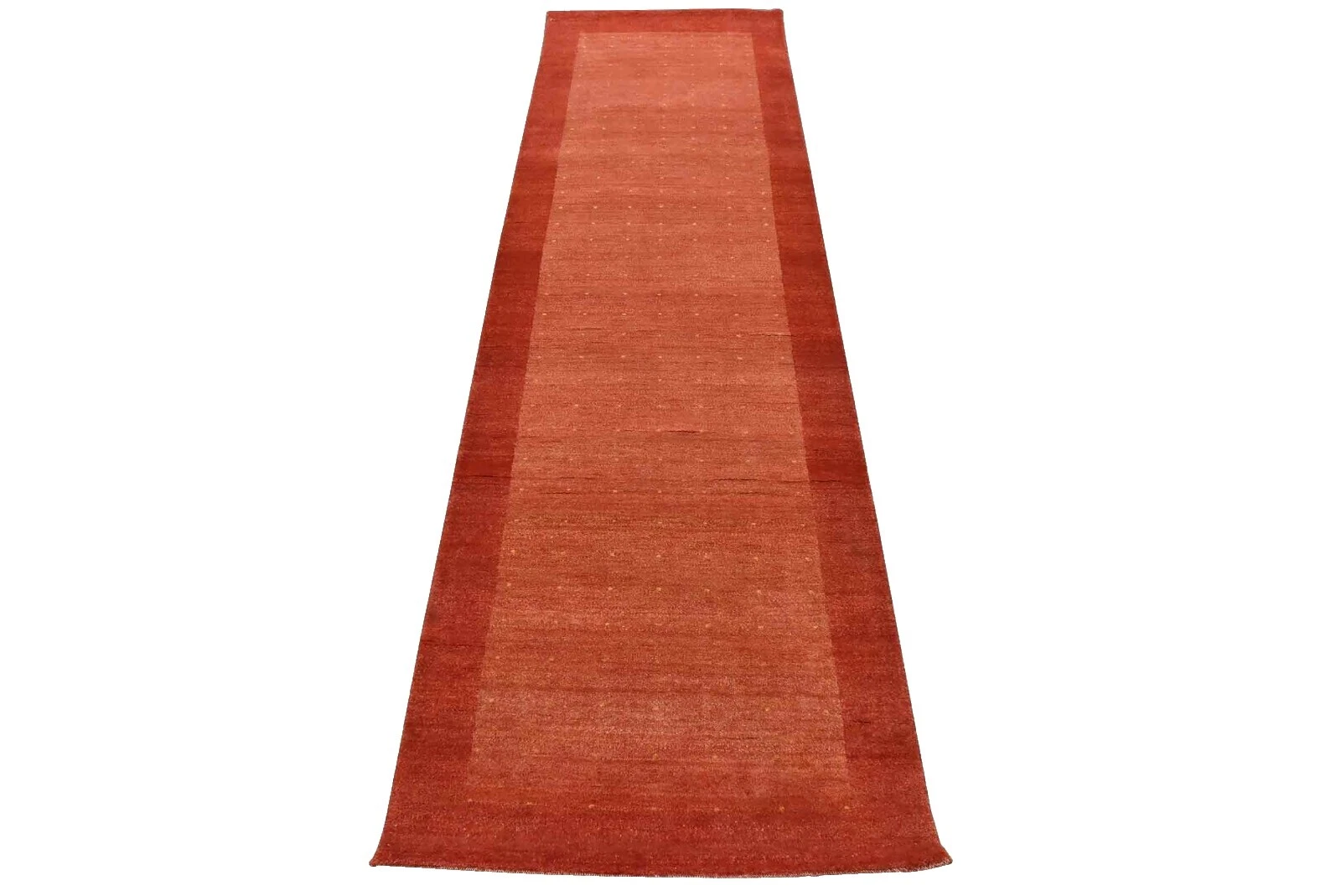 Bordered Contemporary 100% Wool Runner Rugs