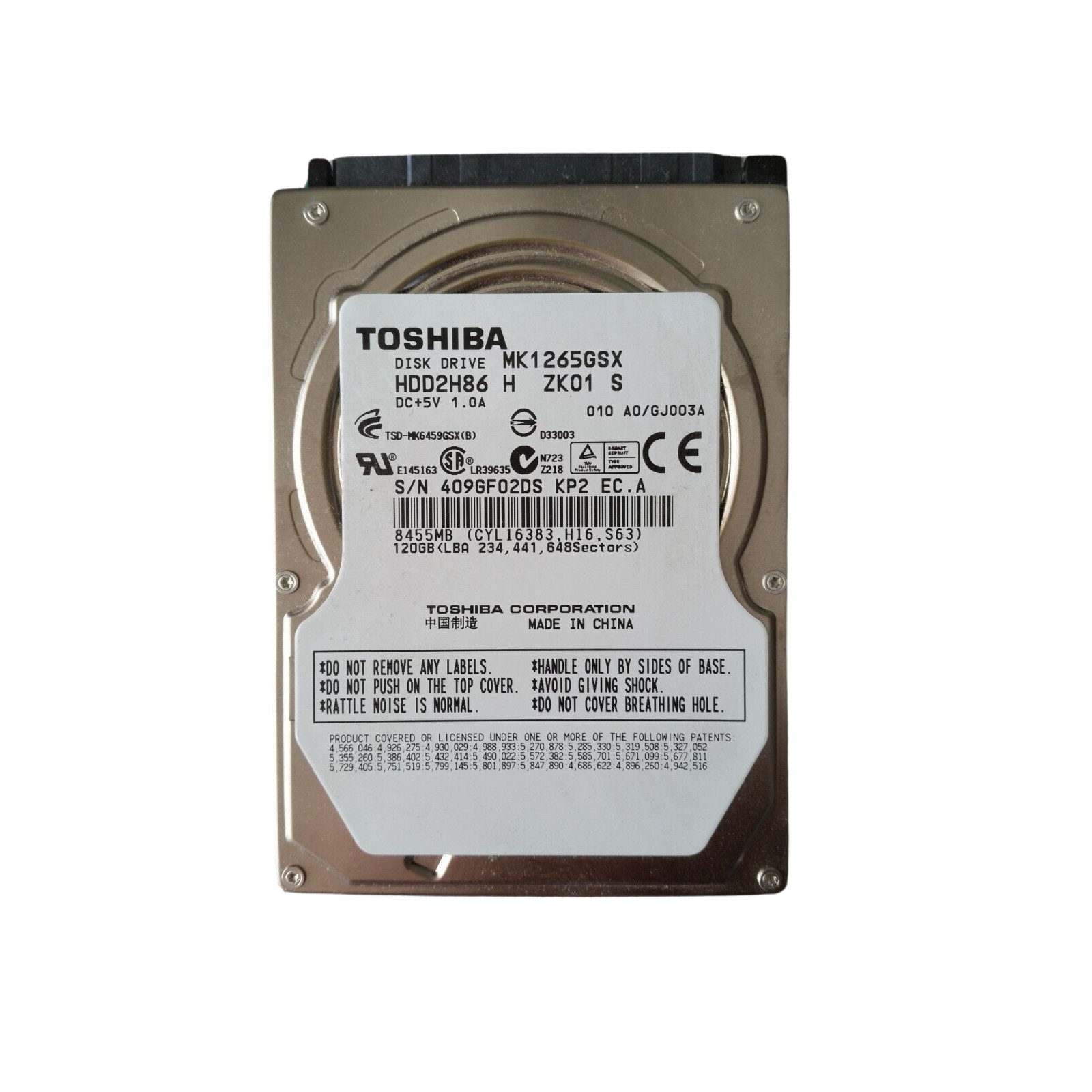 Toshiba (SATA) 2.5