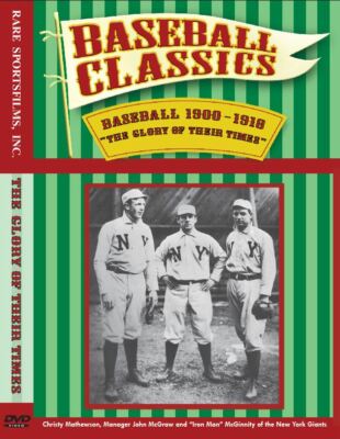 DVD ''The Glory of their Times'' Baseball 1900-1918, Cobb, Ruth, Wagner, McGraw