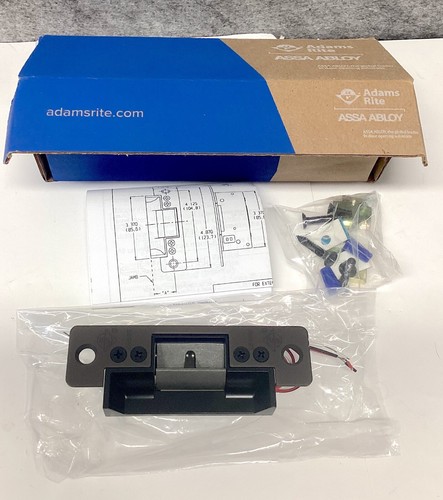 7100-317-313-00 Adams Rite Electric Strike 12VDC Monitored Fail Safe in Dark