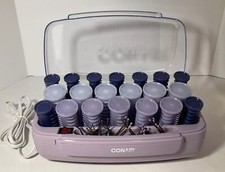 Conair Curls And Waves Multi-Sized Easy Start 20 Hot Rollers With Pins HS11