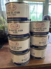 Dixie Belle Paint Gel Stain - 6 colors (Oil based) 16 oz. sealed - New