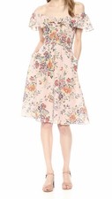 rebecca taylor glistening rose velvet dress