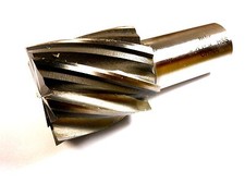 Single Square End Mill 2" HSS 8FL 1-1/4" Shank x 4" LOC x 4-1/2" OAL