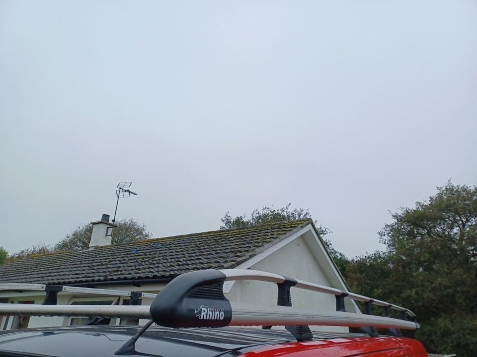 Ford Transit Custom Roof Rack + Roller SWB, Low Roof L1H1 Rhino