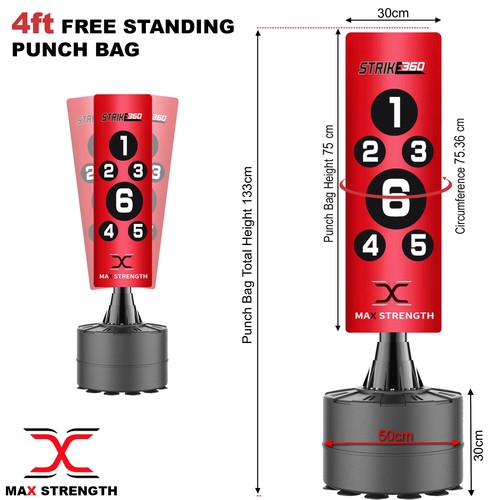 Free Standing Boxing Punching Bag Stand Kick Heavy MMA Martial Art Training - Picture 54 of 178
