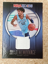 2023-24 Panini NBA Hoops - Rookie Remembrance Ja Morant #RR 2023-24 Panini NBA Hoops - Rookie Remembrance Ja Morant #RR