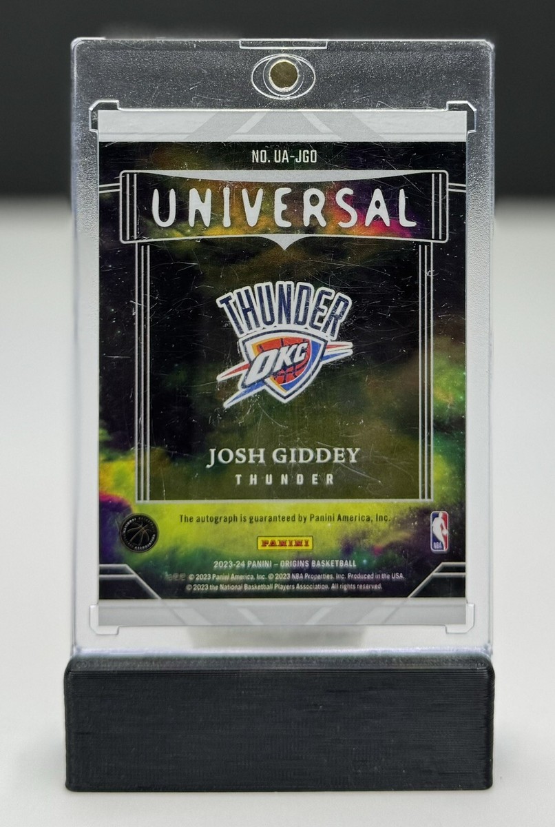 2023-24 Panini Origins Universal Josh Giddey On Card Auto 3 2023-24 Panini Origins Universal Josh Giddey On Card Auto 3