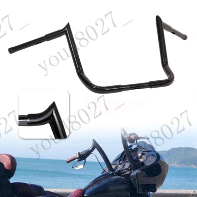For Harley Street Electra Glide Meathook Bars 14 inch Motorcycle Handlebar Black