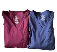 Jaanuu Women  s Scrub Tops Bundle 2XL Healthcare