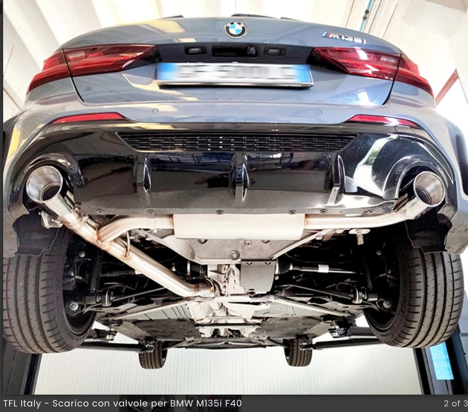 Scarico cat-back TFL BMW M135i F40 - Immagine 3 di 3