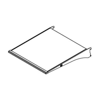 KitchenAid Refrigerator Glass Shelf W10807832