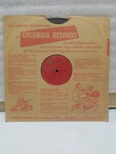 A Lover's Lullaby/Sunrise Serenade by Franke Carle Hinduster 78 Columbia 35570