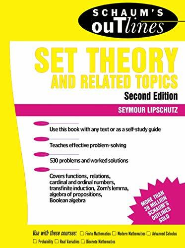 Schaum's Outline of Theory and Problems of Set Theory and Re.by Lipschutz New** - Image 3