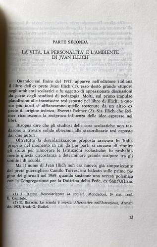 FRANCESCO CASERTA DESCOLARIZZARE LA SOCIETÀ UTOPIA DI ILLICH ATHENA MEDITERRANEA - Picture 6 of 9