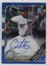 2019 Bowman Chrome Prospects HTA Choice Refractor Quintin Torres-Costa Auto 11eh