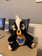 Vintage Disney Parks Flower Skunk Plush Stuffed Animal Bambi