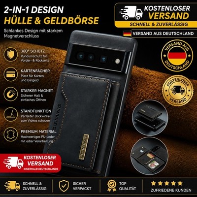 Hülle für Google Pixel 8 9 1 0 PRO XL  9A Handy Tasche Leder Wallet Schutz Case