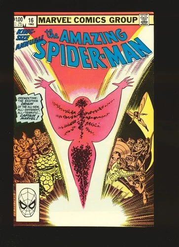 Amazing Spider-Man Annual # 16 - 1st Monica Rambeau Captain Marvel NM- Cond